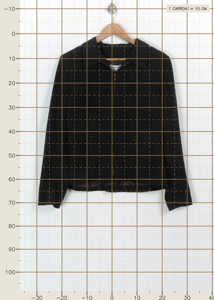 Veste Marron - Taille XXXL/46 de la marque Gerard Darel | PARAD113842 - Vendu par Paradigme - Image 4