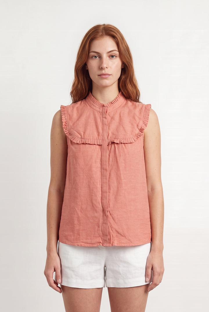 Blouse Rouge - Taille M/38 de la marque Karl Marc John | PARAD113843 - Vendu par Paradigme - Image 1