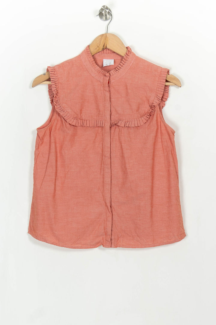 Blouse Rouge - Taille M/38 de la marque Karl Marc John | PARAD113843 - Vendu par Paradigme - Image 2