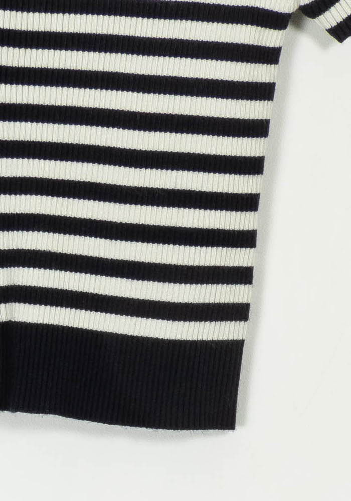 Top Bleu et Blanc - Taille S/36 de la marque Kookai | PARAD113844 - Vendu par Paradigme - Image 3