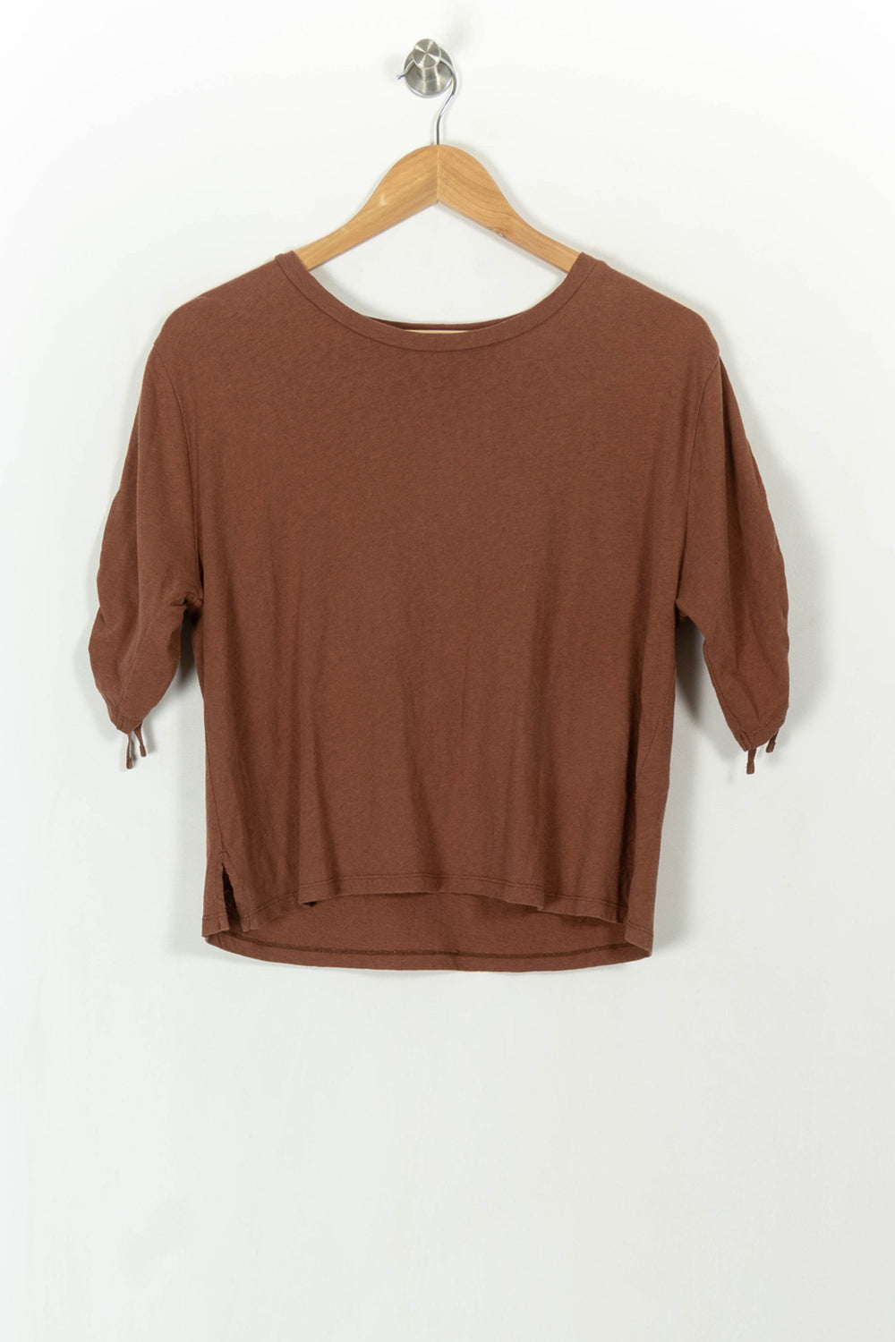 Tee-shirt Marron - Taille XS/34 de la marque Sessùn | PARAD113846 - Vendu par Paradigme - Image 2