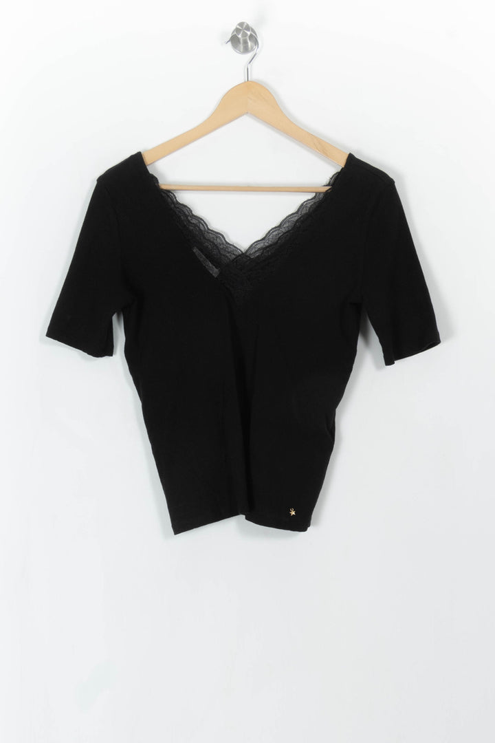 Top Noir - Taille XS/34 de la marque Des petits hauts | PARAD113847 - Vendu par Paradigme - Image 2