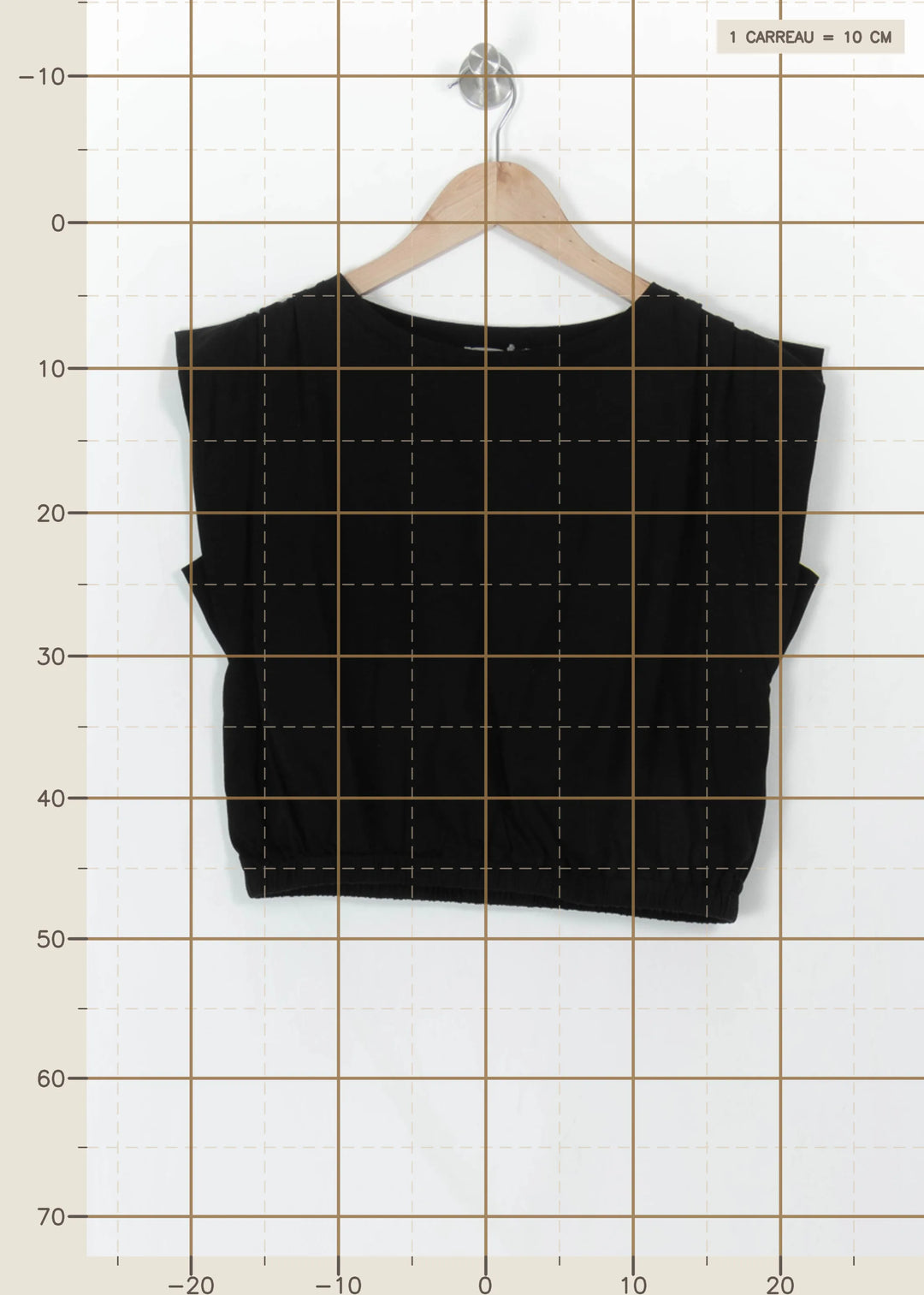 Top Noir - Taille XS/34 de la marque Suncoo | PARAD113849 - Vendu par Paradigme - Image 4
