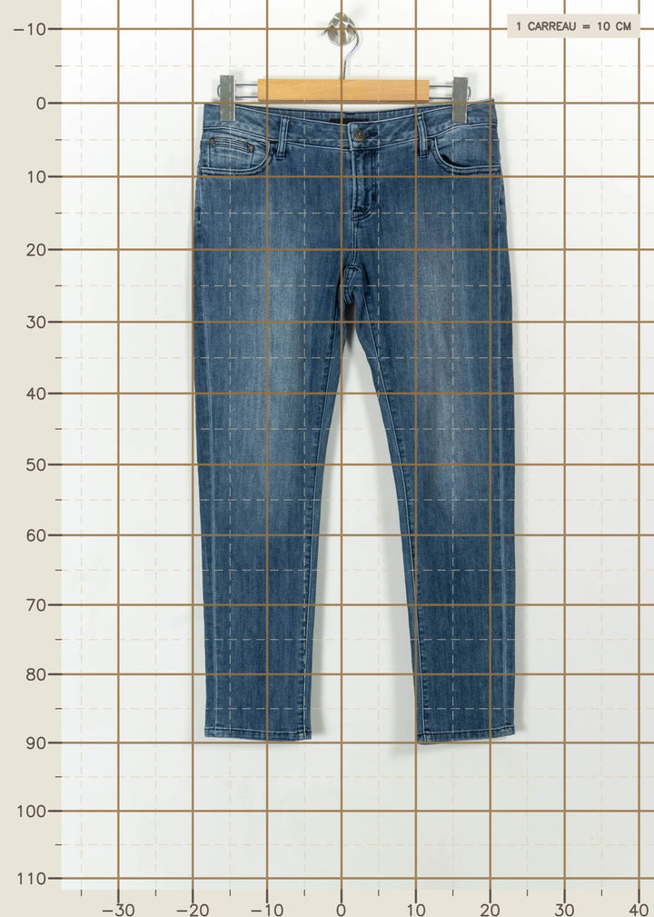 Jean Bleu - Taille M/38 de la marque The Kooples | PARAD113850 - Vendu par Paradigme - Image 4