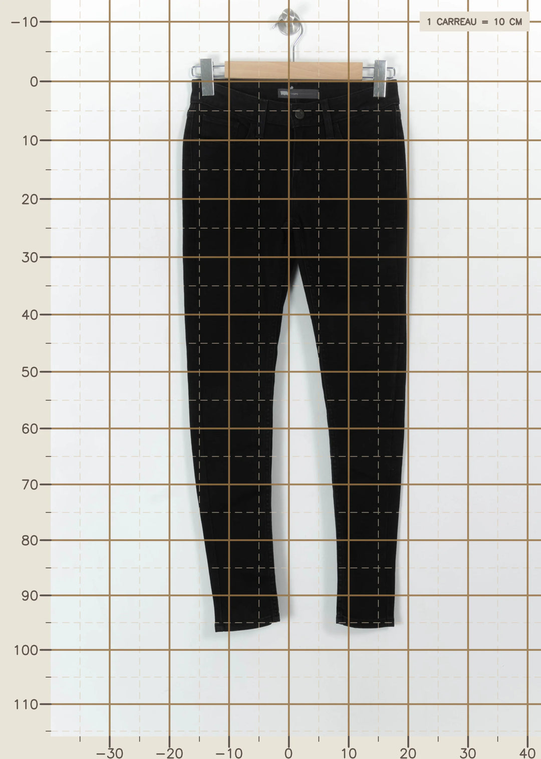 Jean Skinny Noir - Taille S/36 de la marque Levi&