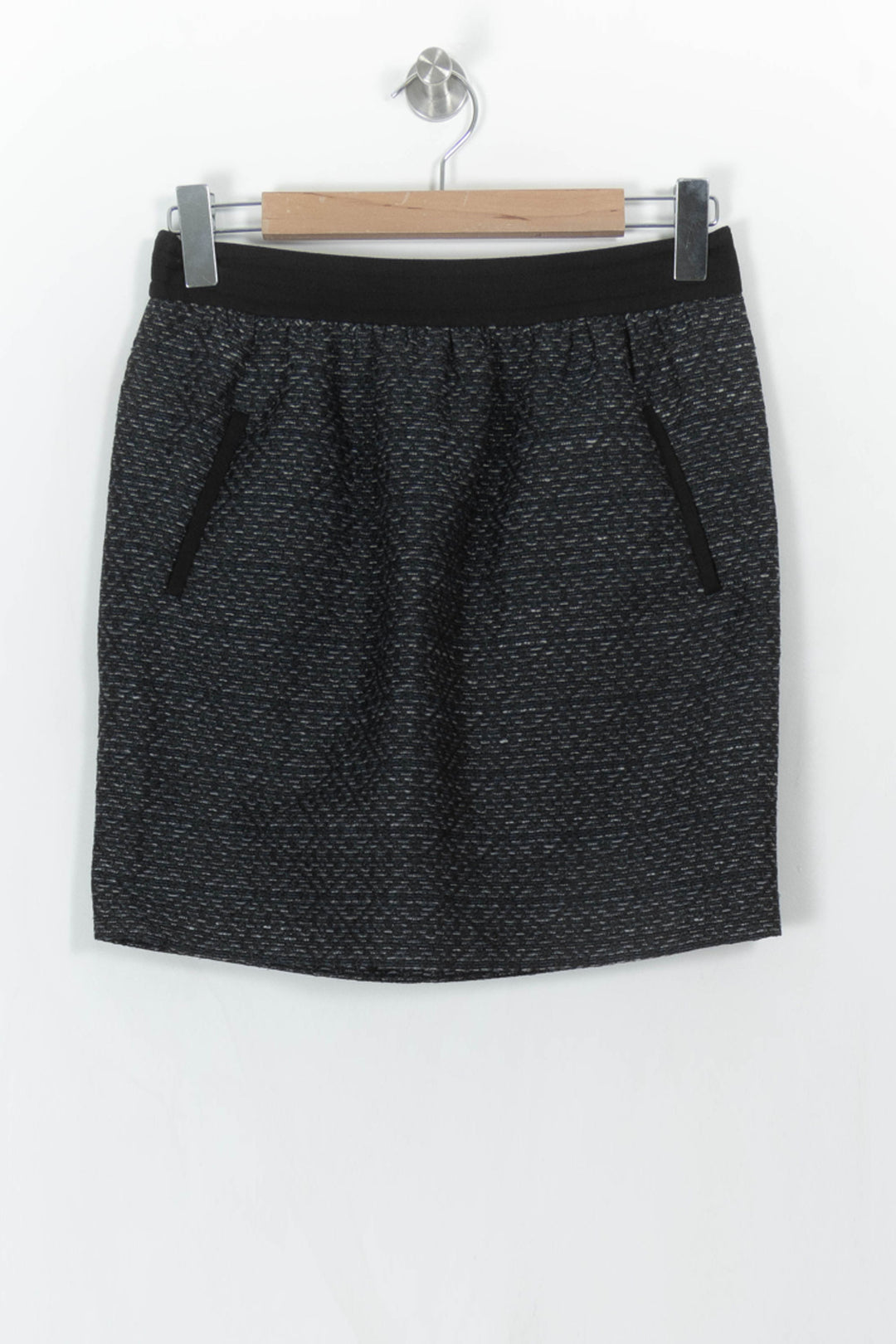 Jupe Courte Noire - Taille M/38 de la marque Comptoir des Cotonniers | PARAD113854 - Vendu par Paradigme - Image 2