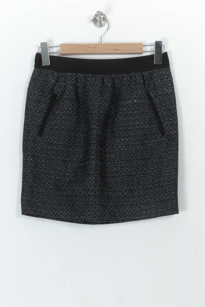 Jupe Courte Noire - Taille M/38 de la marque Comptoir des Cotonniers | PARAD113854 - Vendu par Paradigme - Image 2