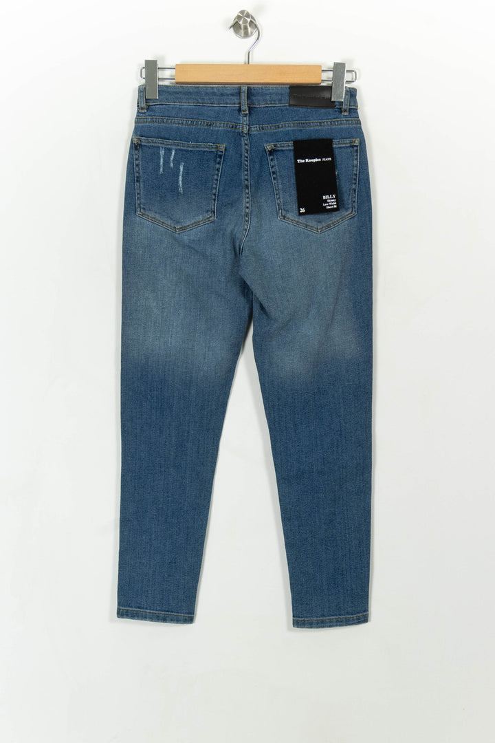 Jean Délavé Bleu - Taille XS/34 de la marque The Kooples | PARAD113857 - Vendu par Paradigme - Image 5