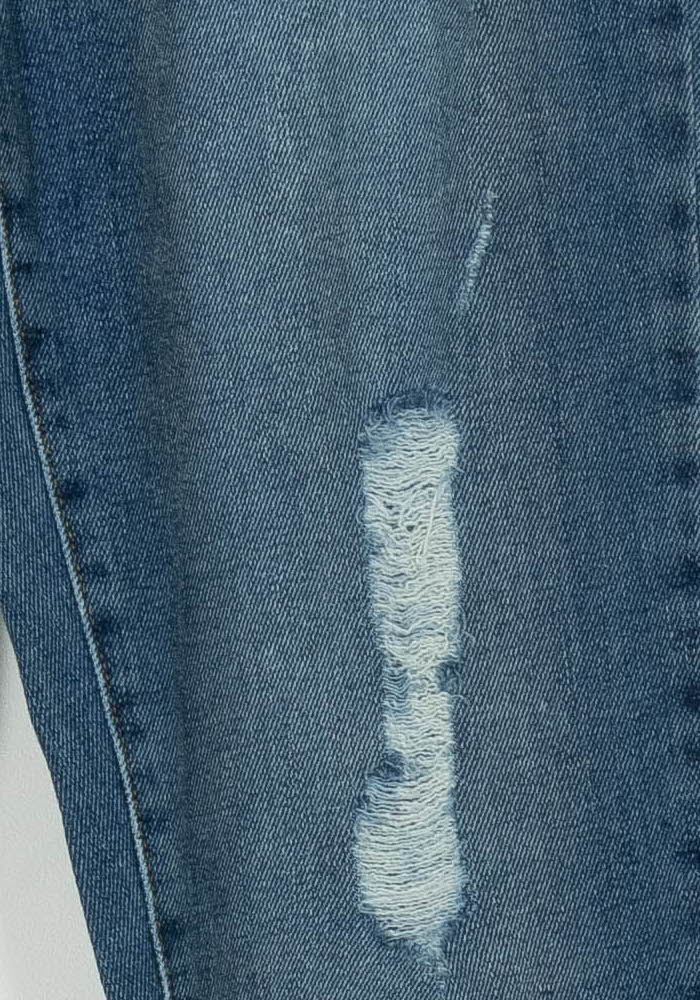 Jean Délavé Bleu - Taille XS/34 de la marque The Kooples | PARAD113857 - Vendu par Paradigme - Image 3