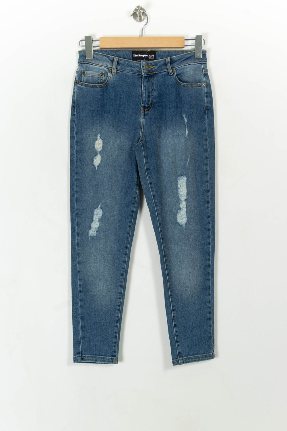 Jean Délavé Bleu - Taille XS/34 de la marque The Kooples | PARAD113857 - Vendu par Paradigme - Image 2