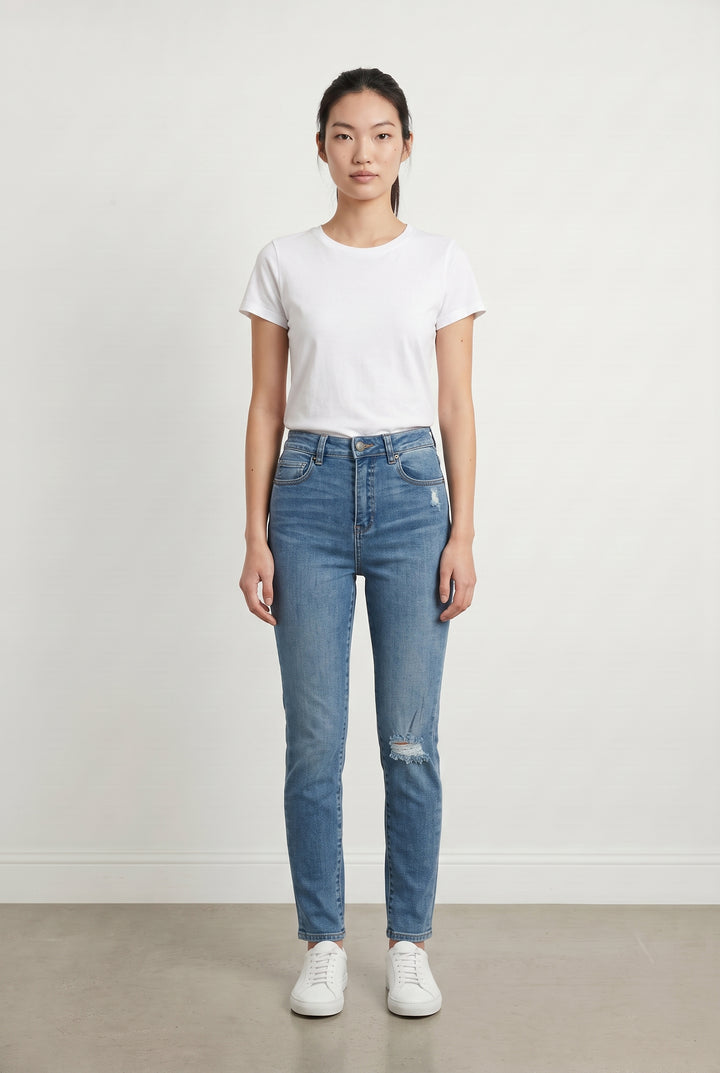 Jean Skinny Bleu - Taille S/36 de la marque Kookai | PARAD113858 - Vendu par Paradigme - Image 1