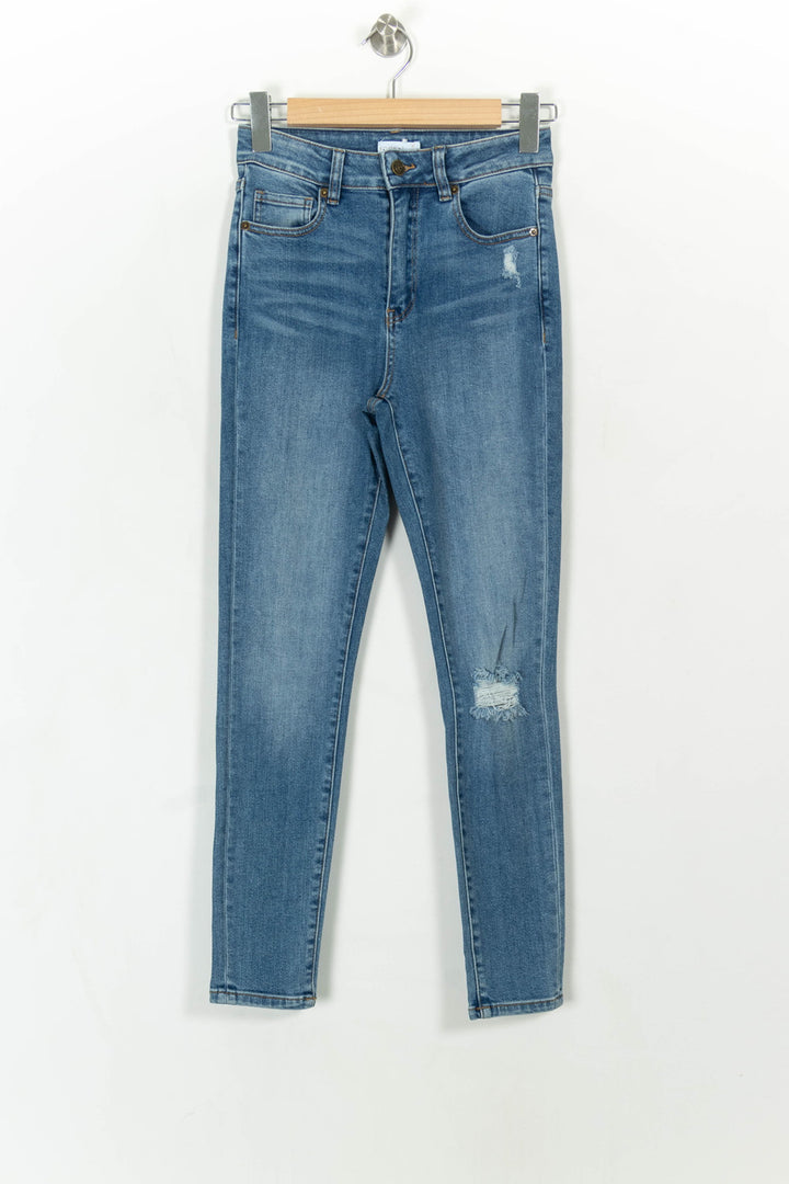 Jean Skinny Bleu - Taille S/36 de la marque Kookai | PARAD113858 - Vendu par Paradigme - Image 2