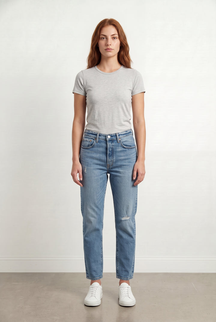 Jean Skinny Bleu - Taille M/38 de la marque Levi&