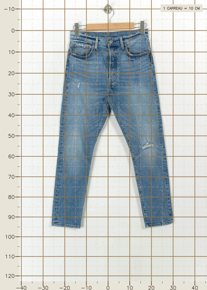 Jean Skinny Bleu - Taille M/38 de la marque Levi&