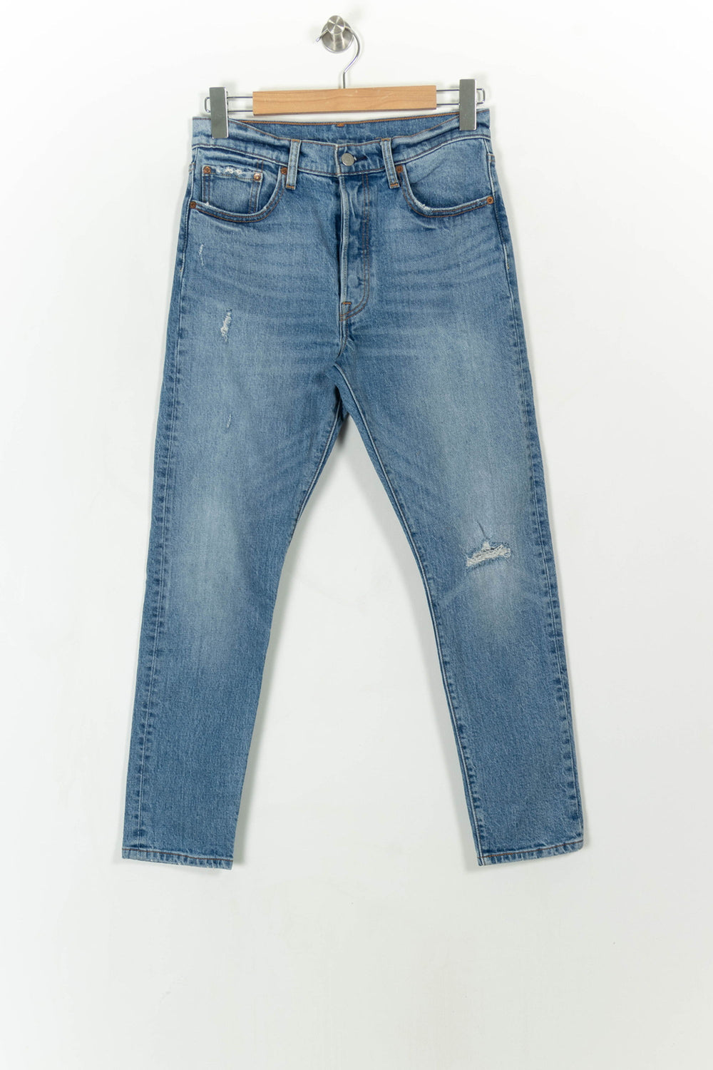 Jean Skinny Bleu - Taille M/38 de la marque Levi's | PARAD113859 - Vendu par Paradigme - Image 2