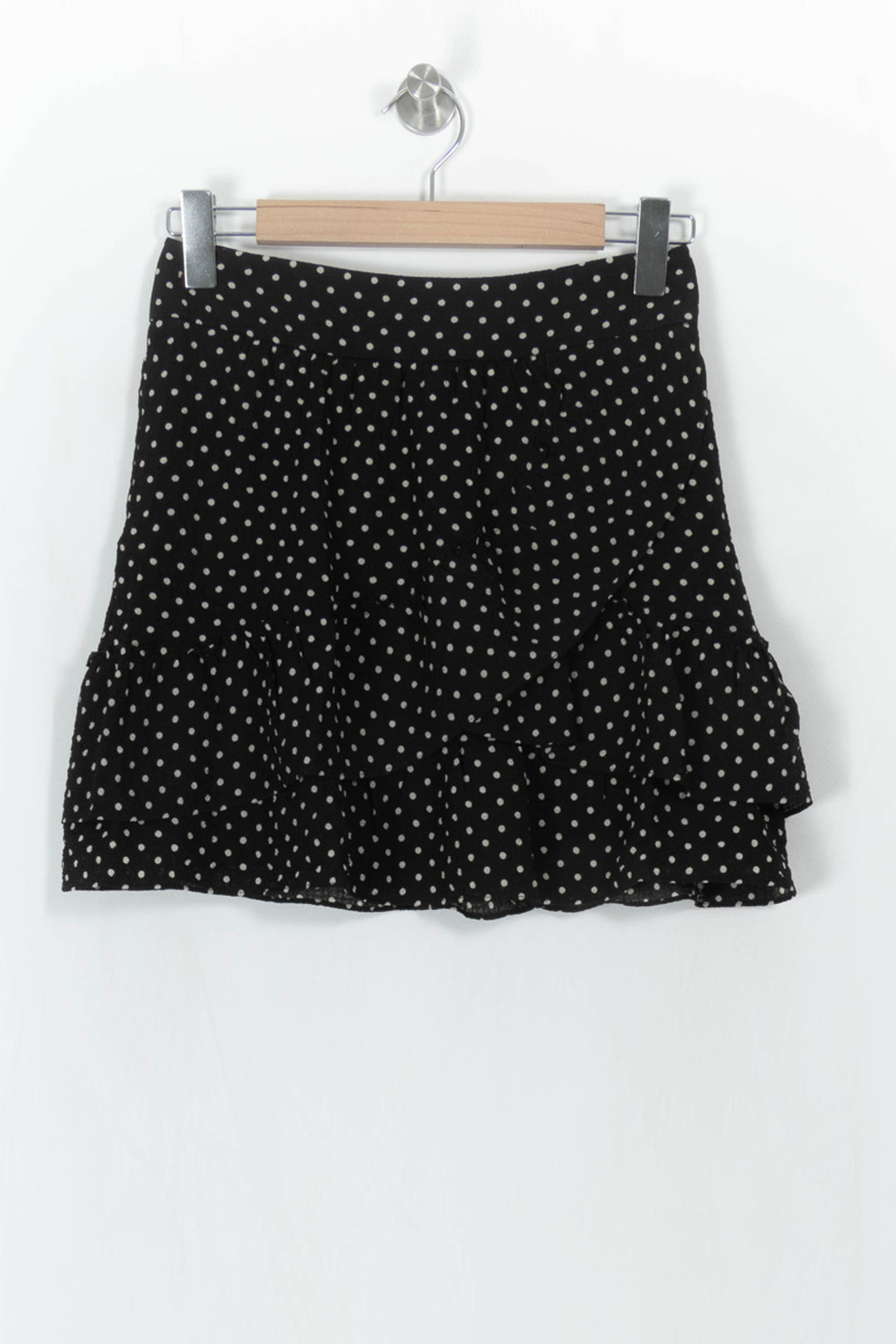 Jupe Courte Noire et Blanche - Taille S/36 de la marque Sézane | PARAD113860 - Vendu par Paradigme - Image 2
