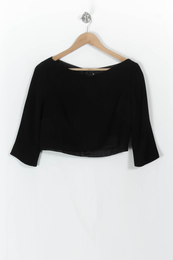 Top Noir - Taille S/36 de la marque Uni Paris | PARAD113861 - Vendu par Paradigme - Image 2