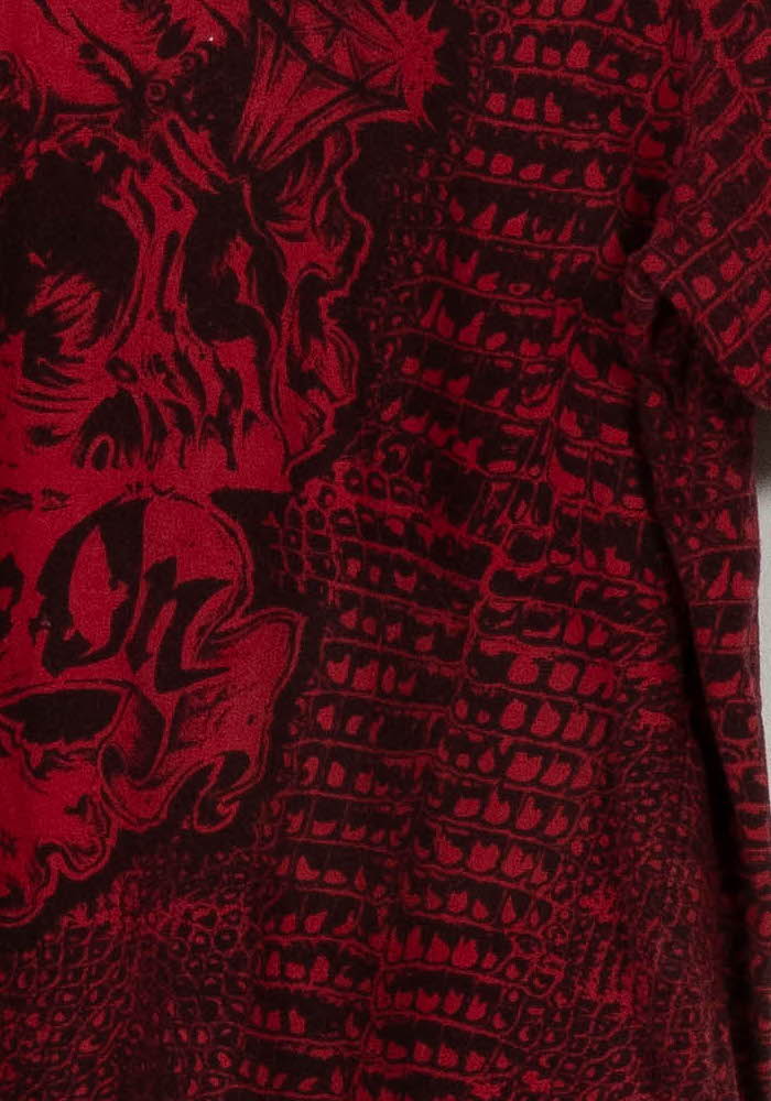 Tee-shirt Rouge et Noir - Taille S/36 de la marque The Kooples - Sport | PARAD113864 - Vendu par Paradigme - Image 3