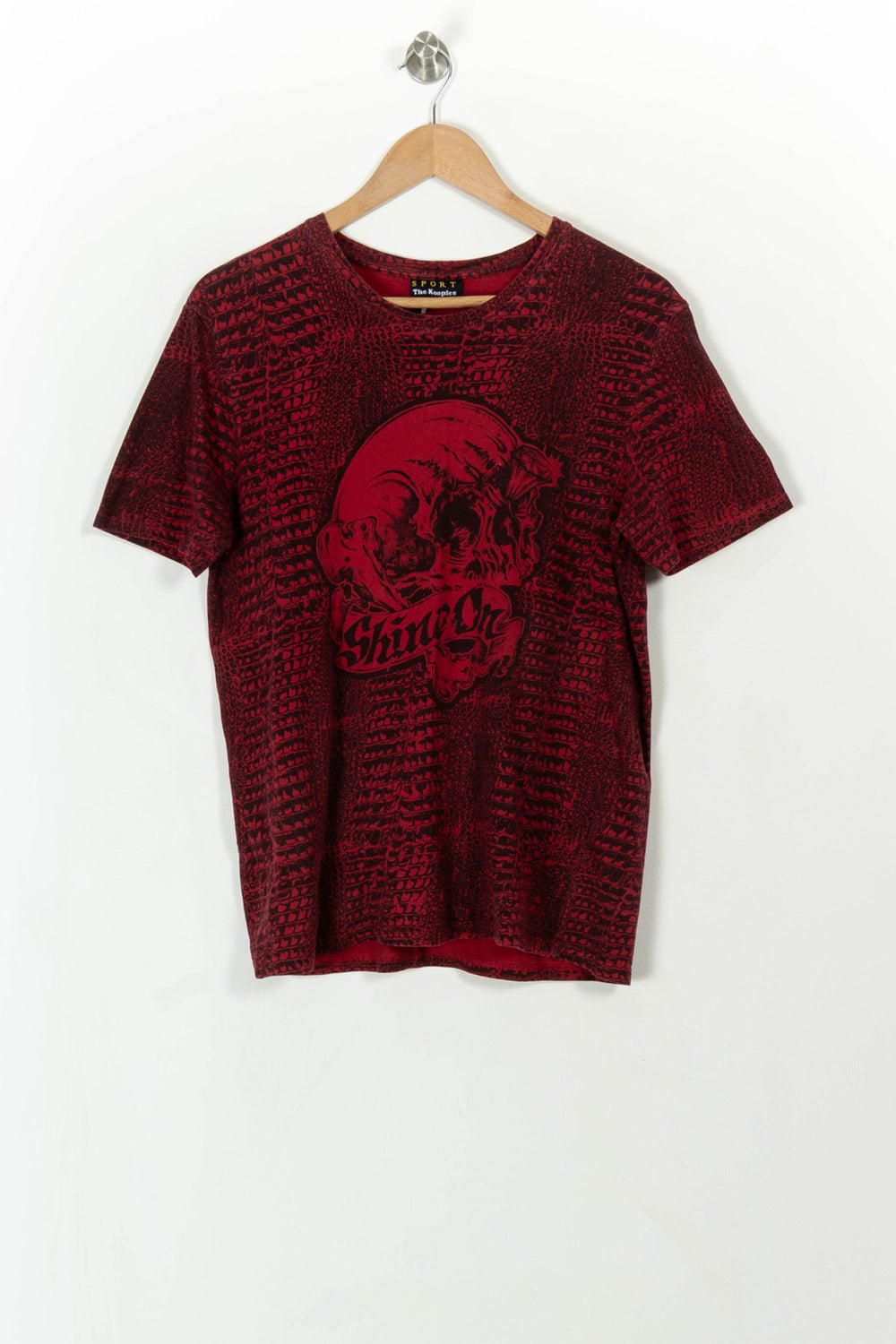 Tee-shirt Rouge et Noir - Taille S/36 de la marque The Kooples - Sport | PARAD113864 - Vendu par Paradigme - Image 2