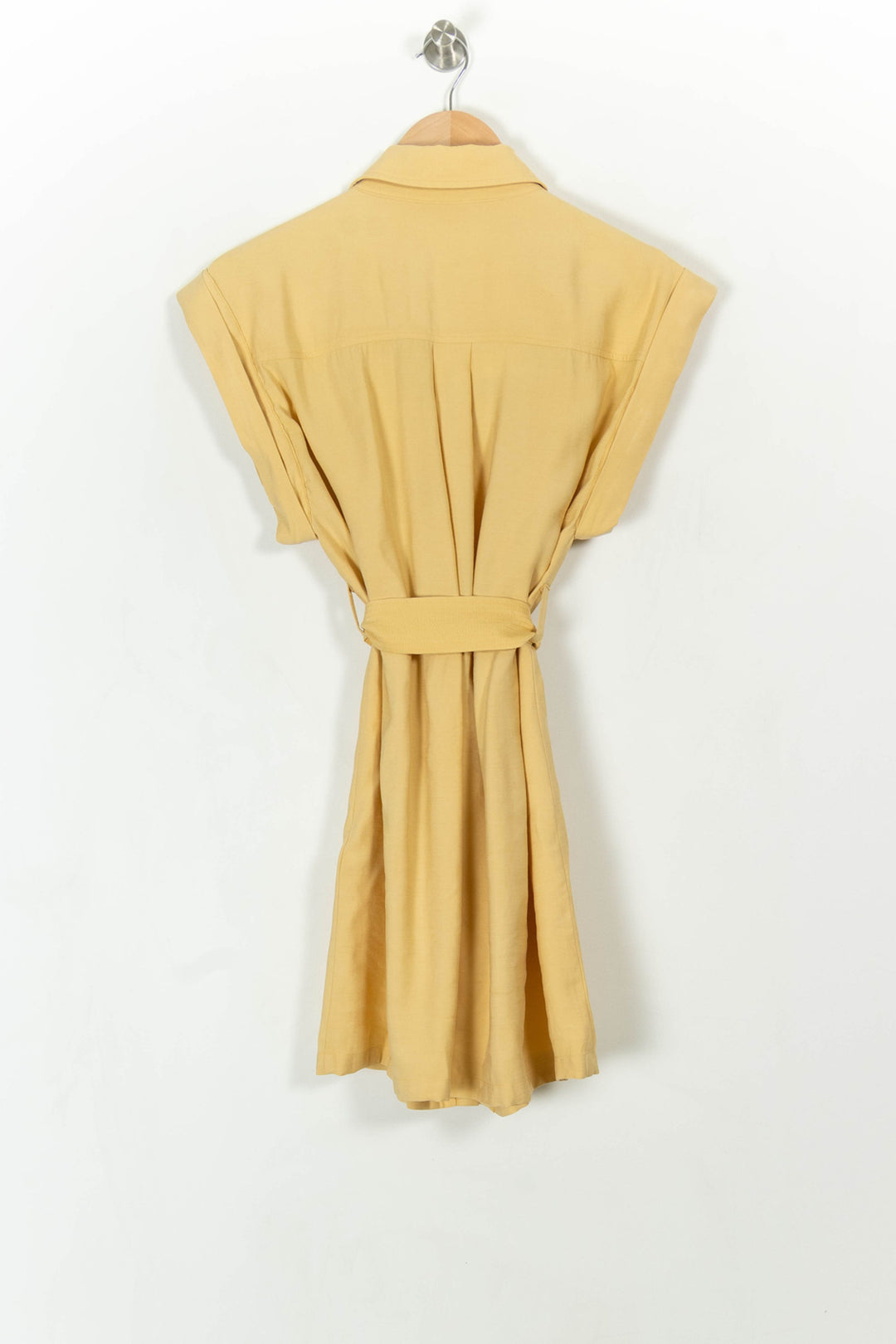 Robe Chemise Jaune - Taille S/36 de la marque ba&amp;sh | PARAD113865 - Vendu par Paradigme - Image 5