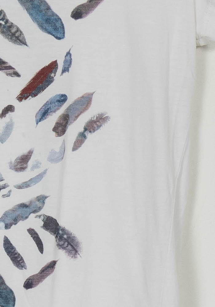 Tee-shirt Blanc - Taille S/36 de la marque Caroll | PARAD113867 - Vendu par Paradigme - Image 3