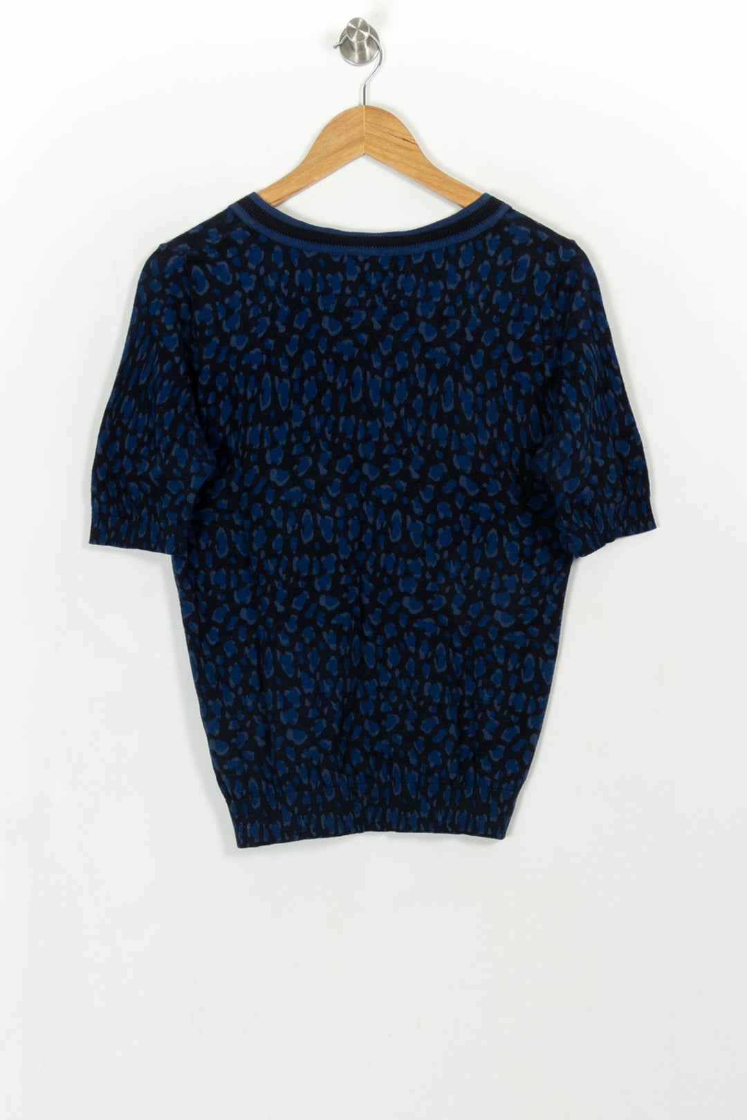 Pull Bleu et Noir - Taille L/40 de la marque Maison 123 | PARAD113869 - Vendu par Paradigme - Image 5