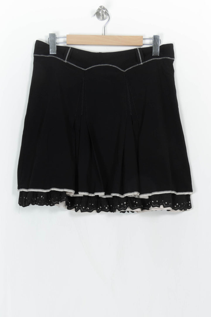 Jupe Courte Noire - Taille XL/42 de la marque Indies | PARAD113870 - Vendu par Paradigme - Image 5