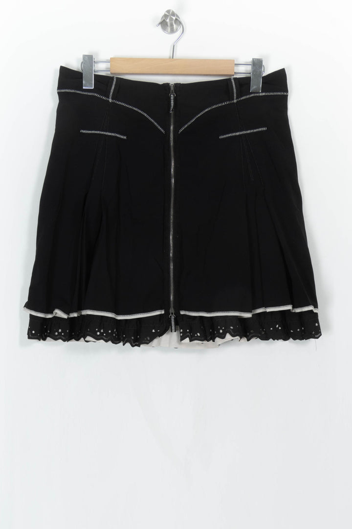 Jupe Courte Noire - Taille XL/42 de la marque Indies | PARAD113870 - Vendu par Paradigme - Image 2