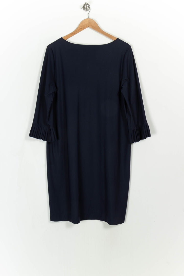 Robe Droite Bleue - Taille XXL/44 de la marque Indies | PARAD113872 - Vendu par Paradigme - Image 5