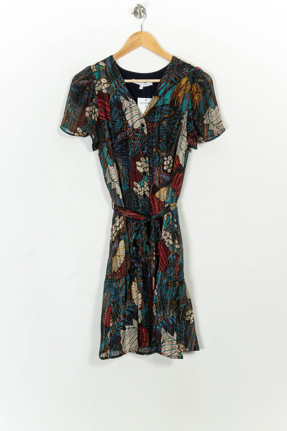 Robe Multicolore - Taille M/38 de la marque La Fée Maraboutée | PARAD113875 - Vendu par Paradigme - Image 2