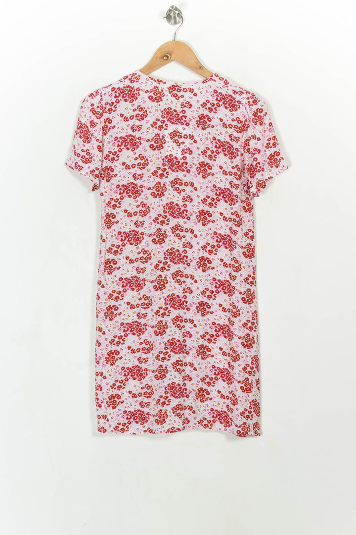 Robe Fleurie Rose et Rouge - Taille XS/34 de la marque Karl Marc John | PARAD113880 - Vendu par Paradigme - Image 5