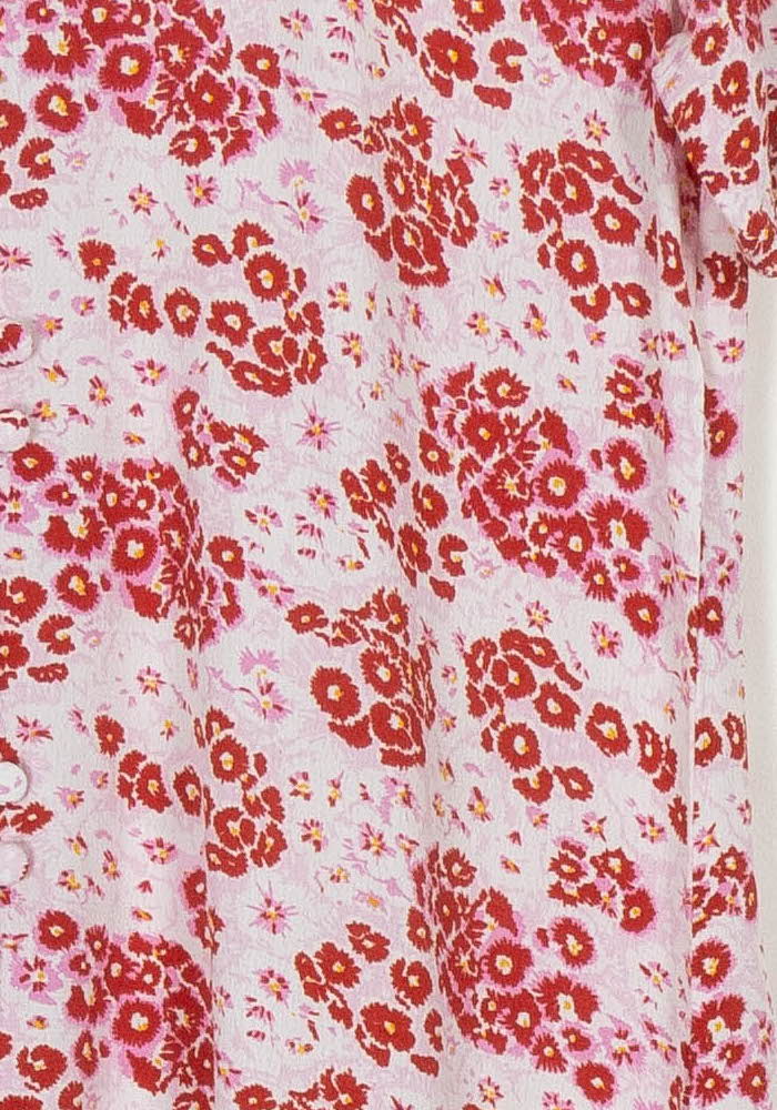 Robe Fleurie Rose et Rouge - Taille XS/34 de la marque Karl Marc John | PARAD113880 - Vendu par Paradigme - Image 3