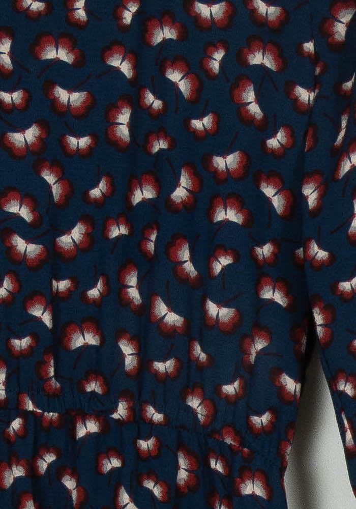 Robe Midi Bleue et Rouge - Taille M/38 de la marque Gerard Darel | PARAD113881 - Vendu par Paradigme - Image 3