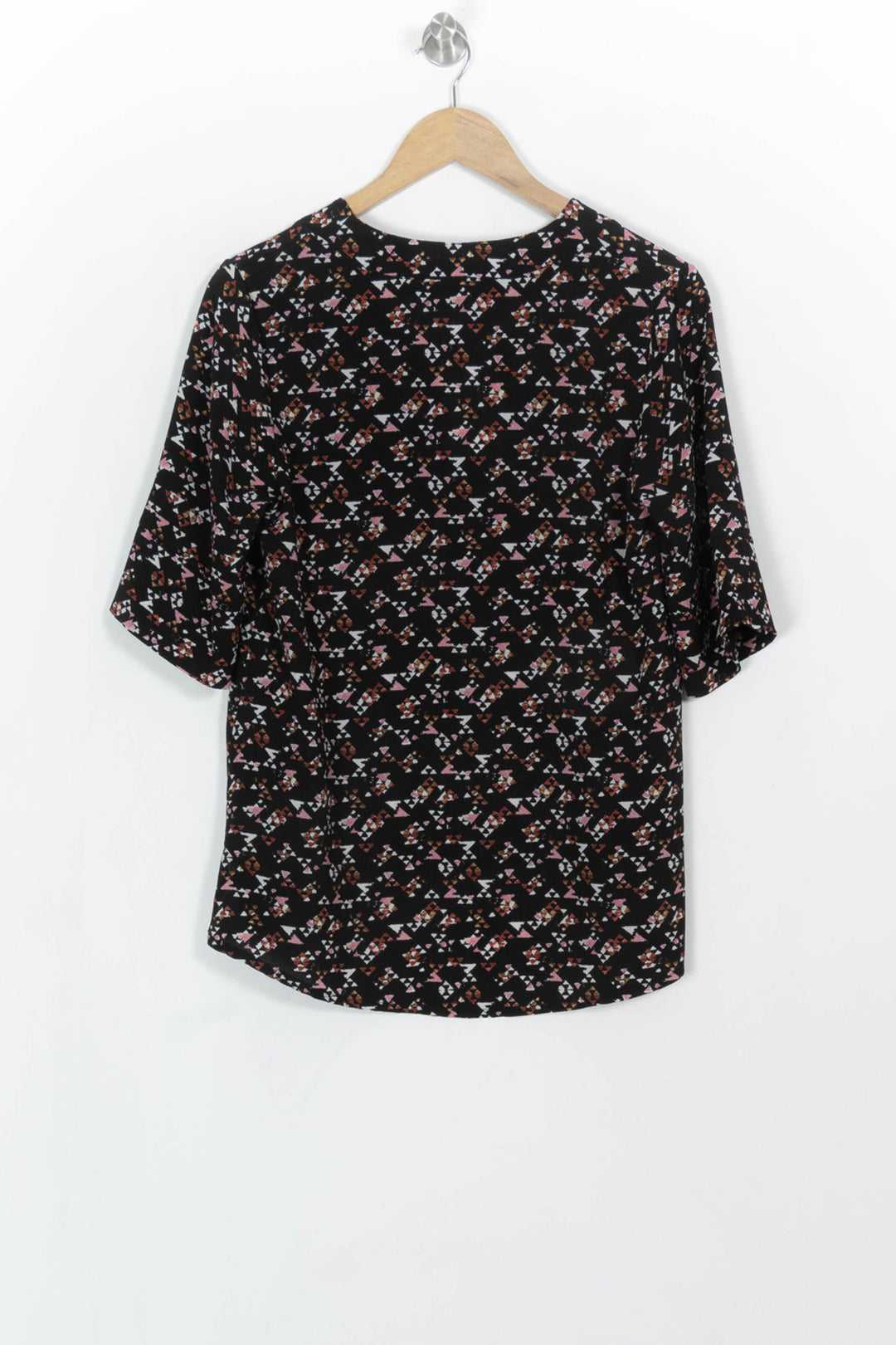 Blouse Noire et Rose - Taille S/36 de la marque La Fée Maraboutée | PARAD113882 - Vendu par Paradigme - Image 5
