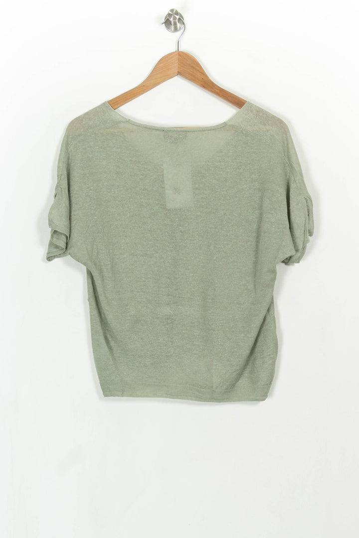 T-shirt Vert - Taille S/36 de la marque Caroll | PARAD113885 - Vendu par Paradigme - Image 5