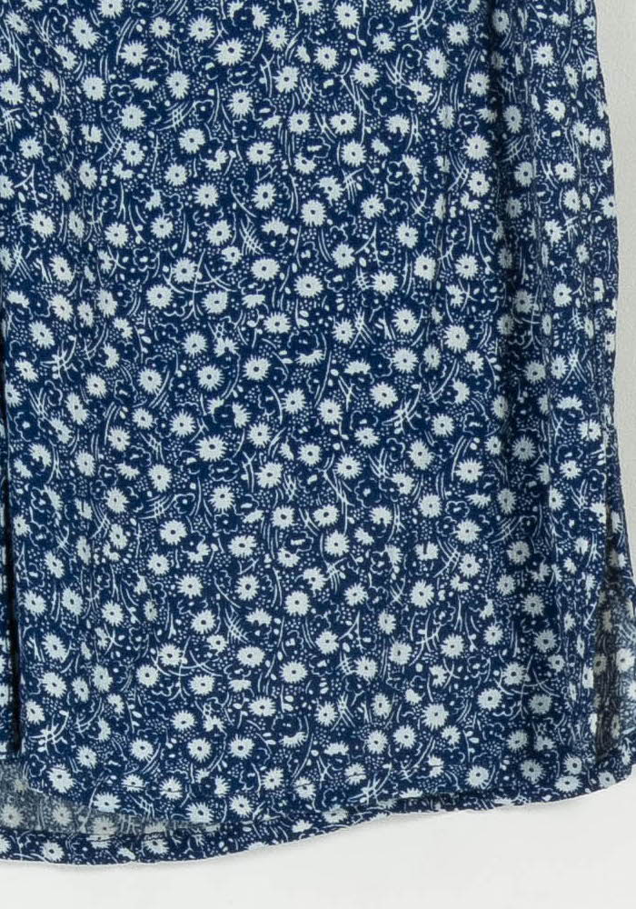 Jupe Fleurie Bleue et Blanche - Taille XS/34 de la marque Karl Marc John | PARAD113886 - Vendu par Paradigme - Image 3