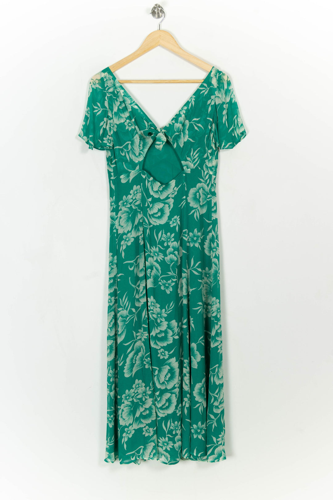 Robe Longue Verte et Blanche - Taille M/38 de la marque Petite Mendigote | PARAD113889 - Vendu par Paradigme - Image 5
