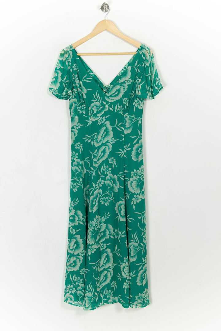 Robe Longue Verte et Blanche - Taille M/38 de la marque Petite Mendigote | PARAD113889 - Vendu par Paradigme - Image 2