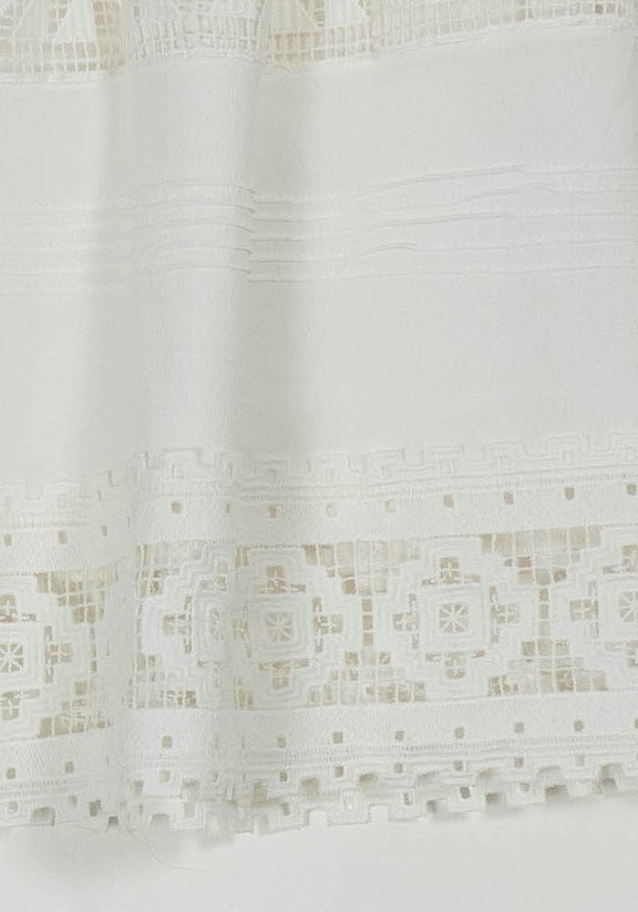 Jupe Courte Blanche - Taille S/36 de la marque Suncoo | PARAD113893 - Vendu par Paradigme - Image 3