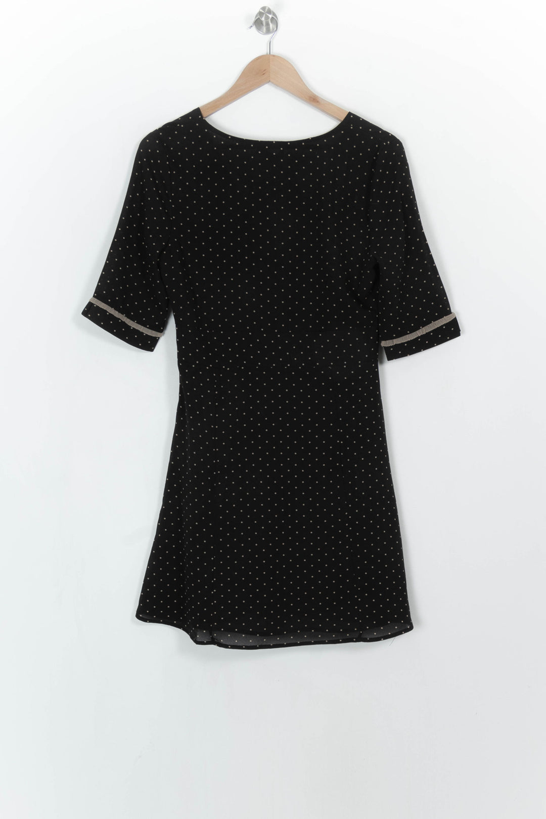 Robe Courte Noire à Pois Blancs - Taille M/38 de la marque Grace &amp; Mila | PARAD113897 - Vendu par Paradigme - Image 5
