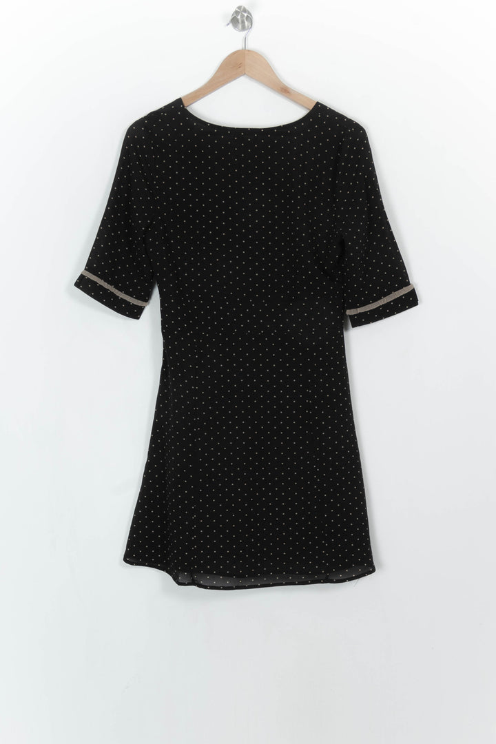 Robe Courte Noire à Pois Blancs - Taille M/38 de la marque Grace &amp; Mila | PARAD113897 - Vendu par Paradigme - Image 5