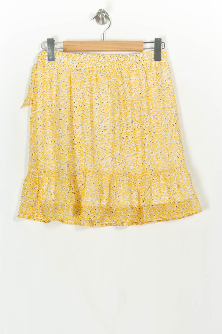 Jupe Portefeuille Jaune et Blanche - Taille M/38 de la marque Grace &amp; Mila | PARAD113899 - Vendu par Paradigme - Image 5