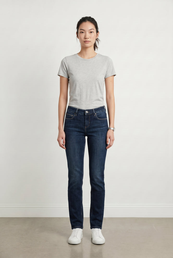 Jean Slim Bleu - Taille M/38 de la marque Liu Jo | PARAD113903 - Vendu par Paradigme - Image 1