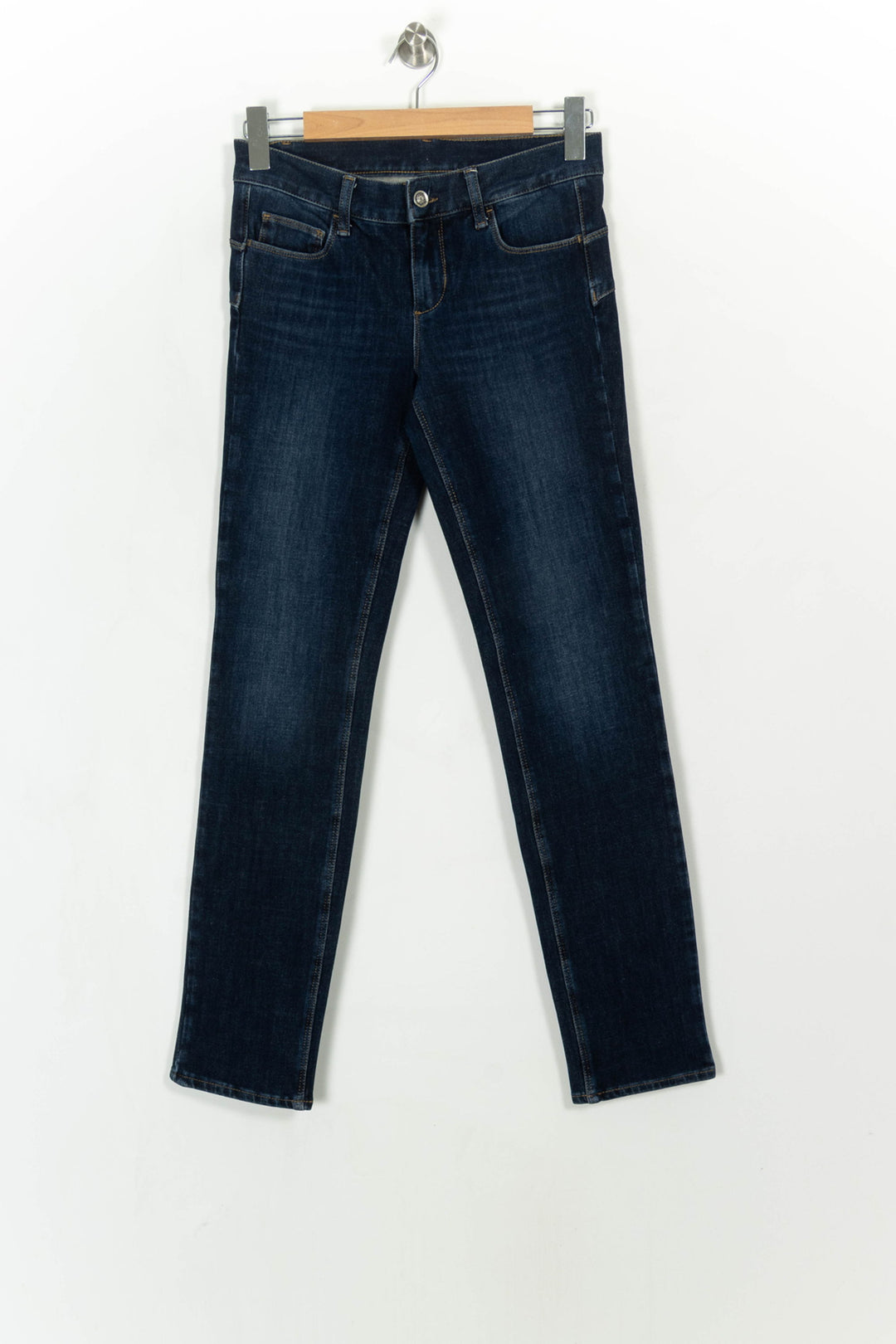 Jean Slim Bleu - Taille M/38 de la marque Liu Jo | PARAD113903 - Vendu par Paradigme - Image 2
