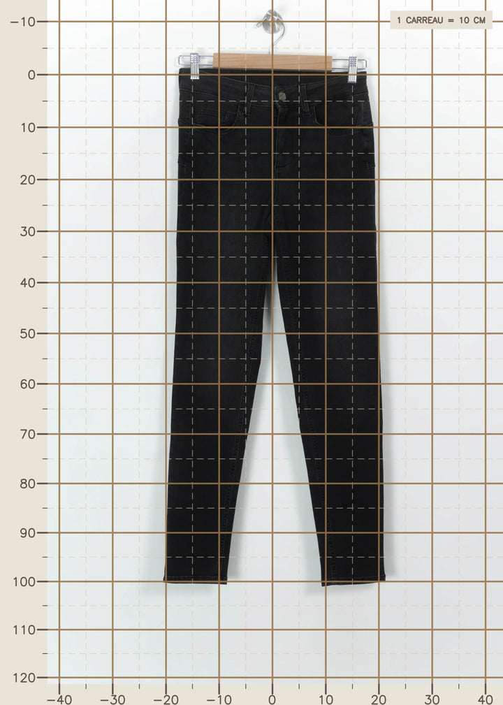 Jean Skinny Noir - Taille M/38 de la marque Liu Jo | PARAD113904 - Vendu par Paradigme - Image 4