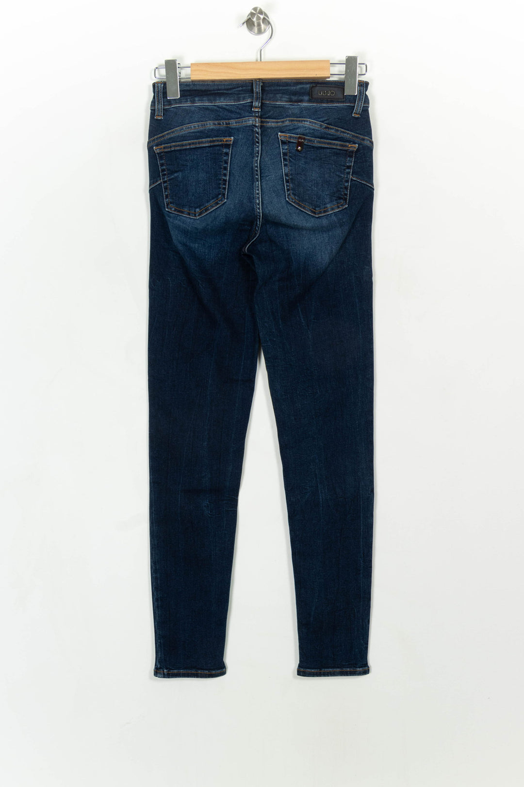Jean Slim Bleu - Taille M/38 de la marque Liu Jo | PARAD113905 - Vendu par Paradigme - Image 5