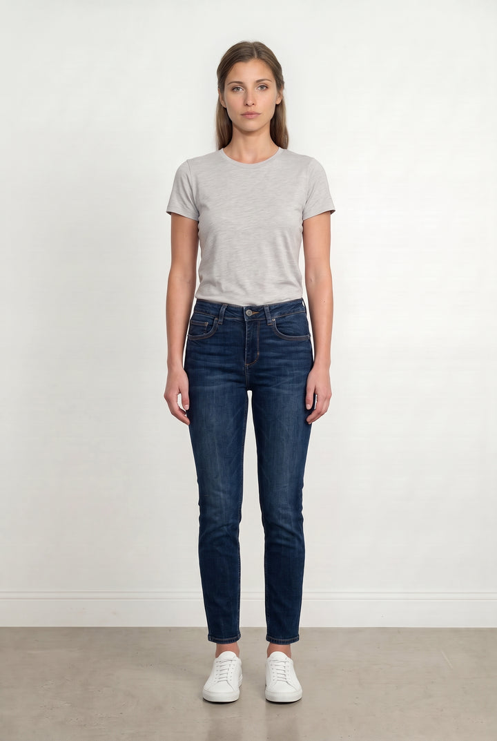 Jean Slim Bleu - Taille M/38 de la marque Liu Jo | PARAD113905 - Vendu par Paradigme - Image 1