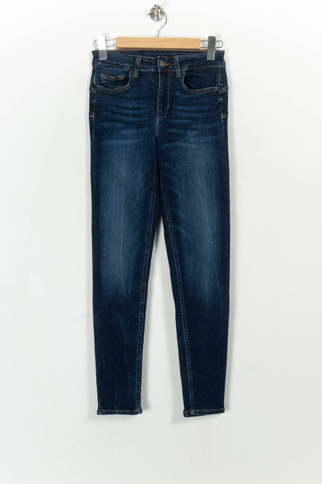 Jean Slim Bleu - Taille M/38 de la marque Liu Jo | PARAD113905 - Vendu par Paradigme - Image 2