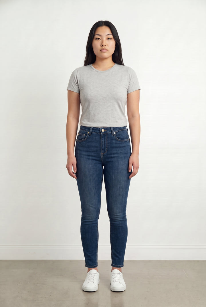 Jean Slim Bleu - Taille L/40 de la marque Liu Jo | PARAD113906 - Vendu par Paradigme - Image 1