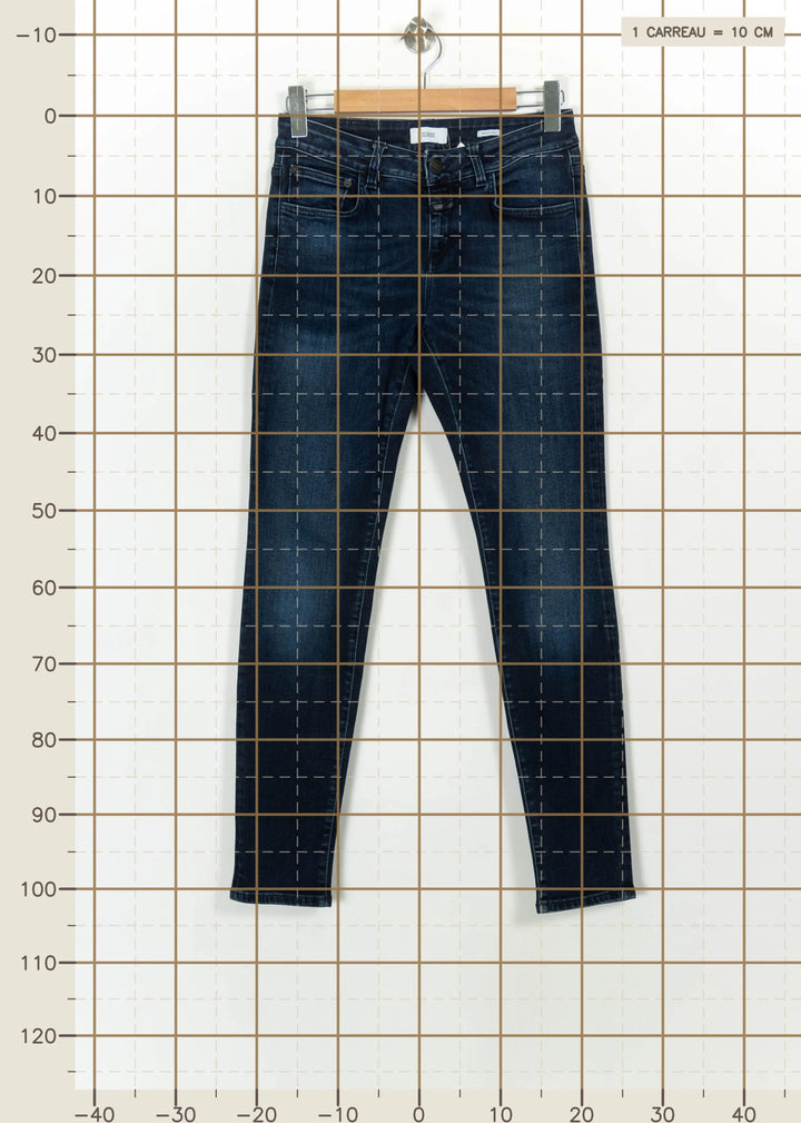 Jean Slim Bleu - Taille M/38 de la marque Closed | PARAD113907 - Vendu par Paradigme - Image 4